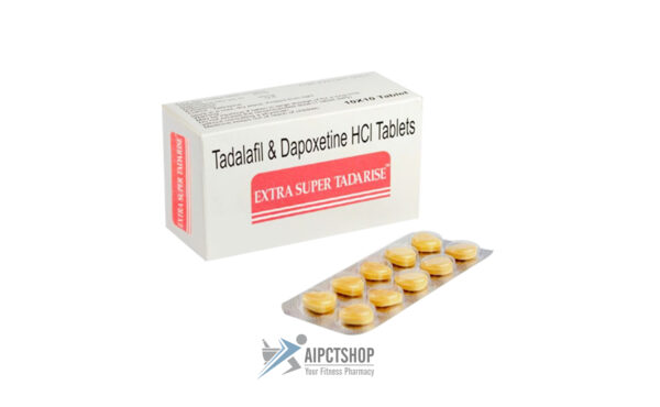 Extra Super Tadarise - 40 mg Tadalafil / Cialis 60 mg Dapoxetine - 10 tablet