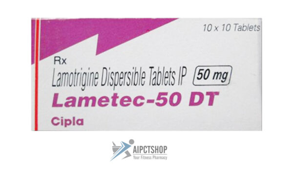 LAMETEC DT (Lamictal)50mg - 100 tablet