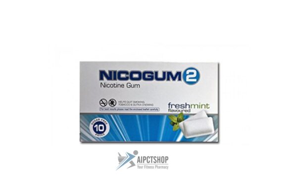 Nicogum Gum Mint (Nicotine Gum Mint)2mg - 10 gums