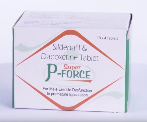 Extra Super P-Force 200 mg Tablets | Sildenafil & Dapoxetine Pills