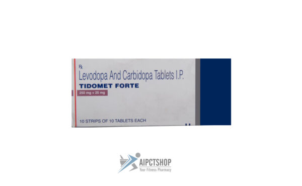 Tidomet Forte (Sinemet)25mg 250mg - 100 tablet