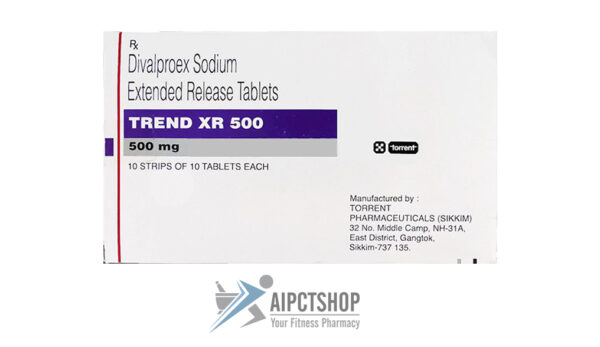 Trend XR (Depakote)500 Mg - 100 tablet