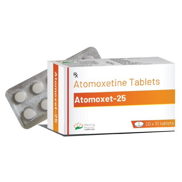 Atomoxetine 25 mg Tablet (Atomoxet 25) – 10 Tablets