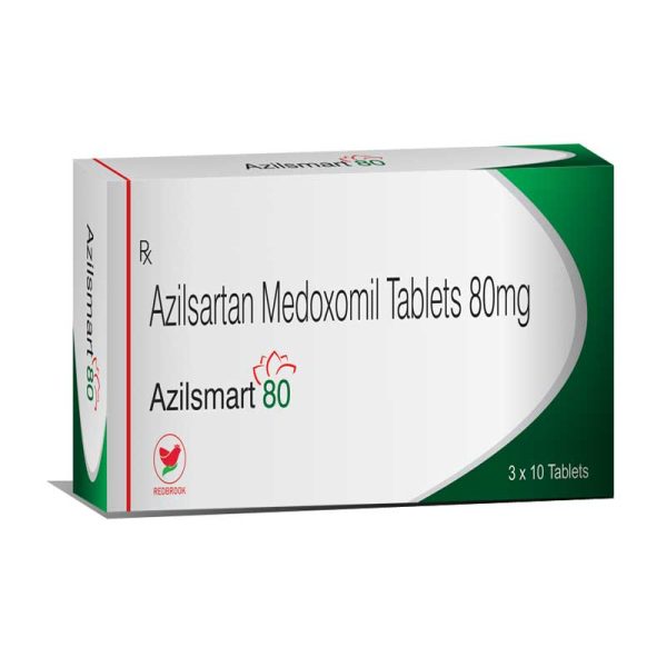 Azilsartan Medoxomil 80mg (Azilsmart 80) – 10 Tablets