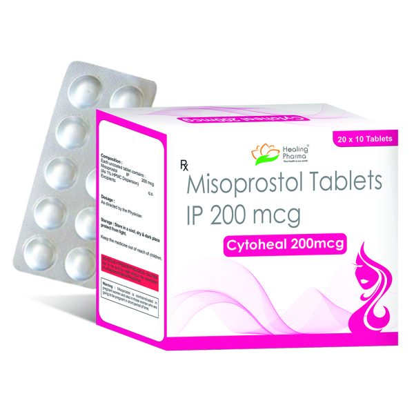 Misoprostol 200mcg (Cytoheal 200) - 10 Tablets