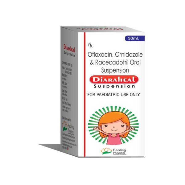 Ofloxacin + Racecadotril Oral Susp. (Diaraheal Suspension) - 30 ml