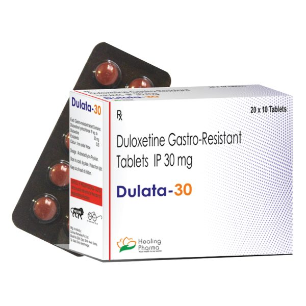 Duloxetine 30mg (Dulata 30) - 10 Tablets