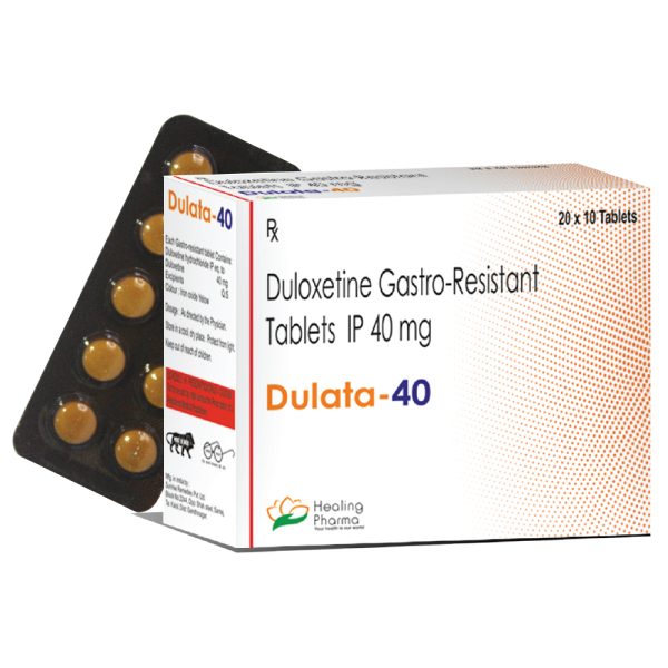 Duloxetine 40mg (Dulata 40) - 10 Tablets