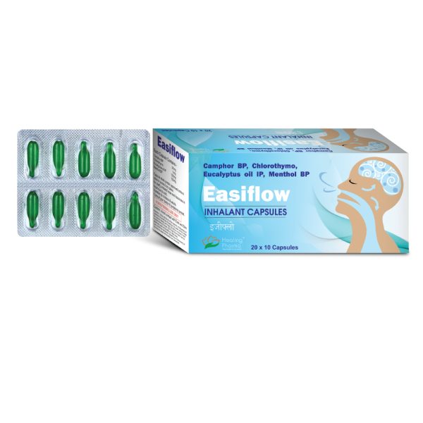 Inhalant Caps (Easiflow Caps)  - 10 Capsules