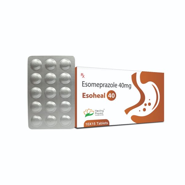 Esomeprazole 40mg (Esoheal 40) - 15 Tablets