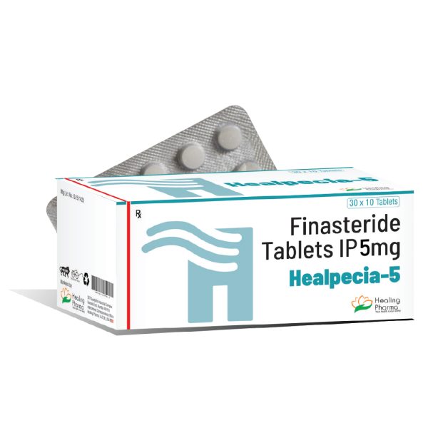 Finasteride 5mg (Healpecia 5) - 10 Tablets