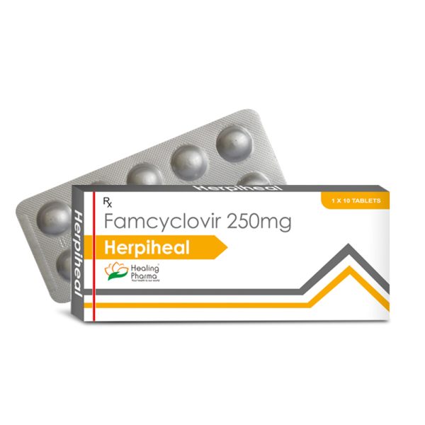 Famciclovir 250 (Herpiheal 250) - 10 Tablets