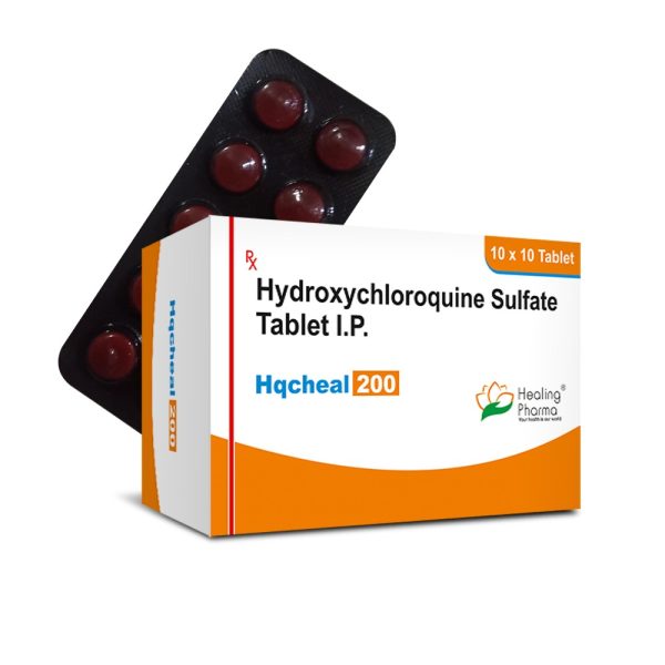 Hydroxychloroquine Sulfate 200mg (Hqcheal 200) - 10 Tablets