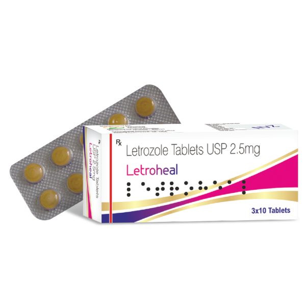 Letrozole 2.5mg (Letroheal 2.5) - 10 Tablets