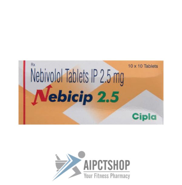 NEBICIP (Bystolic)2.5mg - 10 tablet