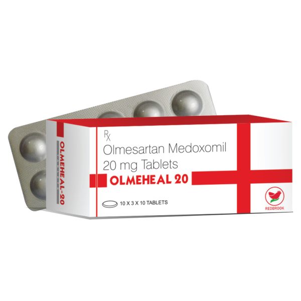 Olmesartan 20mg (Olmeheal 20) - 15 Tablets