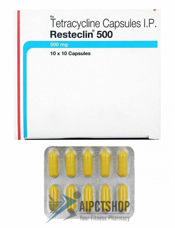 Resteclin (Achromycin) Tetracycline 500 Mg - 10 tablet