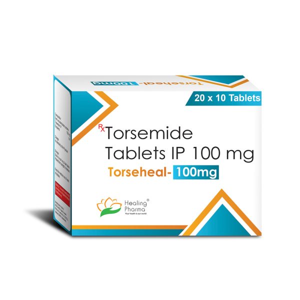 Torsemide 100 mg Tablet (Torseheal 100) - 10 Tablets