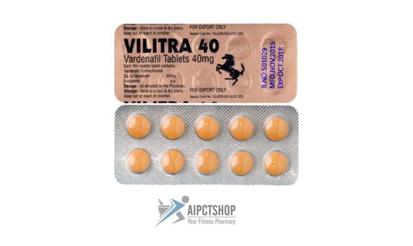 Vilitra (Levitra / Vardenafil) 40 Mg 10 tablets