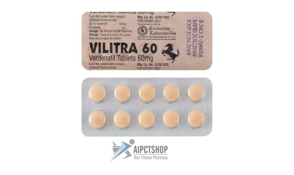 Vilitra (Levitra / Vardenafil) 60 Mg 10 tablets