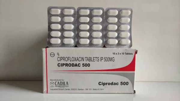 Ciprodac 500 mg - 10 tablets