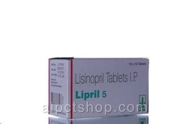 Lipril 5mg Lisinopril - 150 tablet